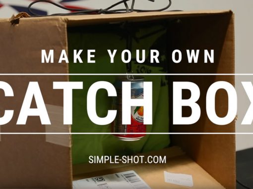 Make your own slingshot catchbox