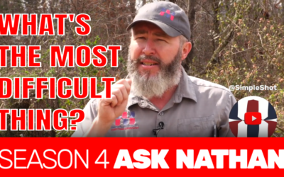 What is the most difficult part of slingshot shooting and how do you deal with it?