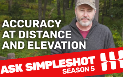 Slingshot accuracy at different distances and elevations