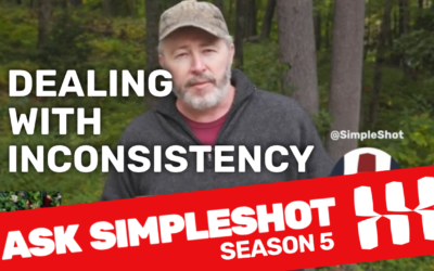 Dealing with inconsistency when shooting slingshots