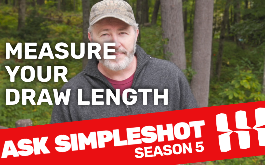 How do you measure slingshot draw length?