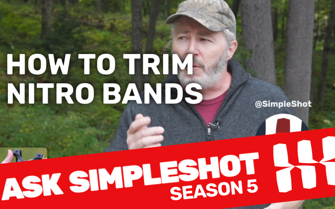 How to trim Nitro Slingshot Bands?