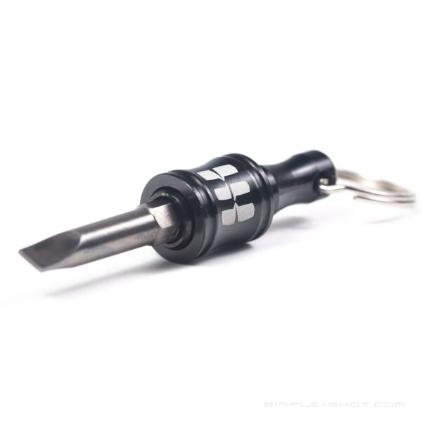 Flat Head Bit Quick-Release Keychain